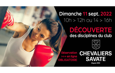 Stage découverte du 11 septembre 2022